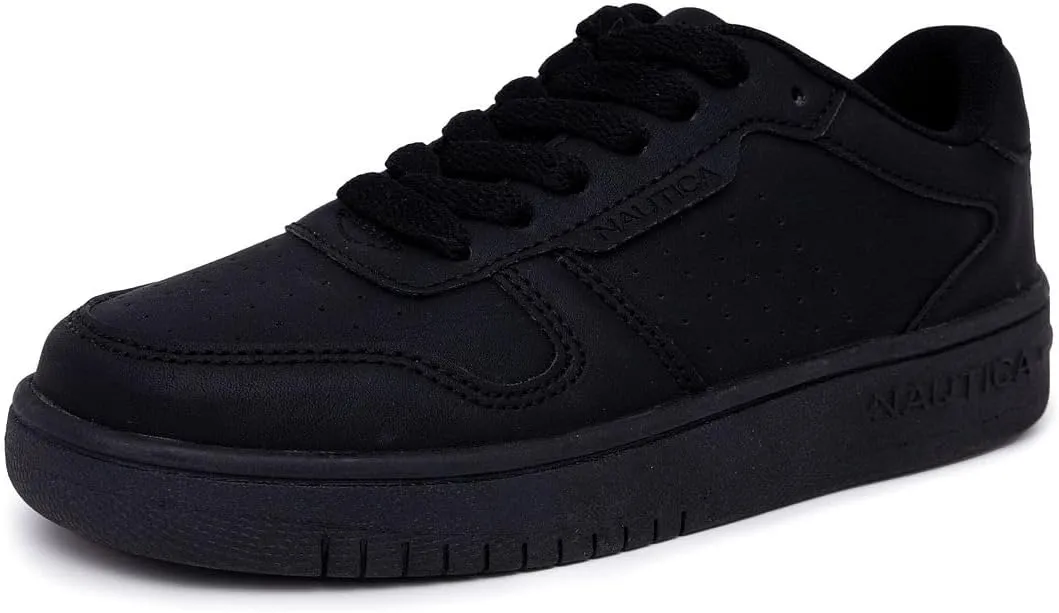 Nautica Kids Boys Lace-Up Fashion Sneakers Low-Top Dress Shoes for Youth - (Big Kid/Little Kid)