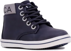 Nautica Kids Chukka Boots with Lace-Up and Zipper Ankle Bootie Design | Boys-Girls | Dress Shoes | Size for Toddler & Little Kids