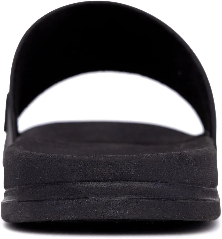 Nautica Men's Slide Sandals – Comfortable Slip-On Pool & Beach Shoes with Cushioned Footbed for Casual Wear