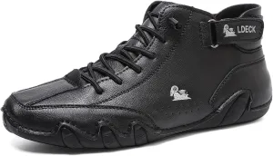 Nevova Shoes for Men Women, Nevoldeck - Waterproof Winter Orthopedic Shoes, Comfy Orthopedic Arch Support Daily Walking Shoes Casual Hiking Ankle Boots