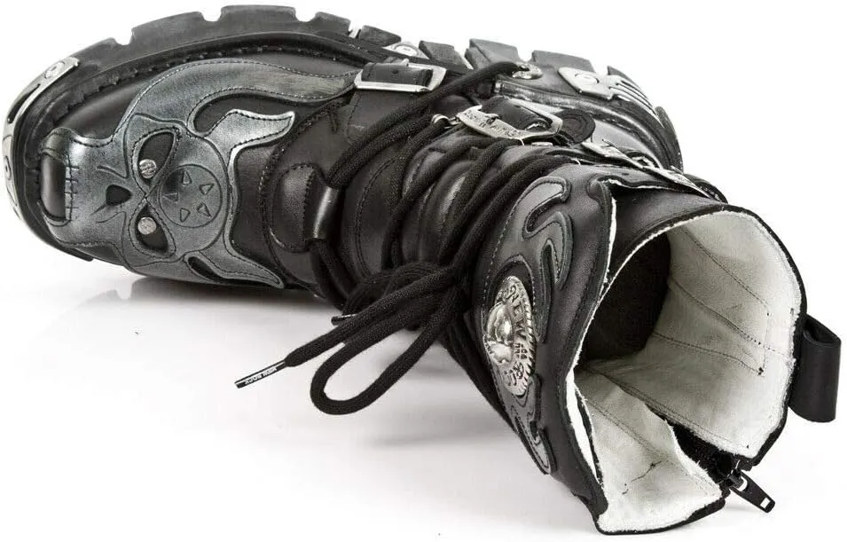 New Rock mens Combat Boots