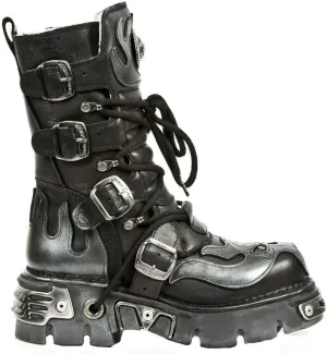 New Rock mens Combat Boots