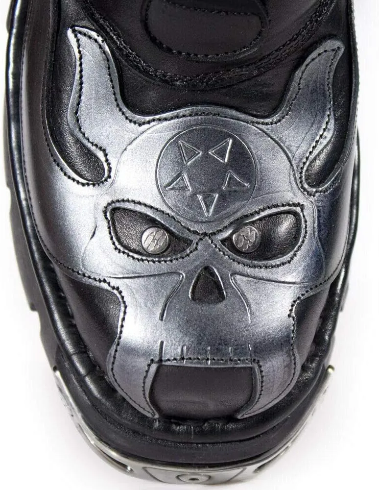 New Rock mens Combat Boots