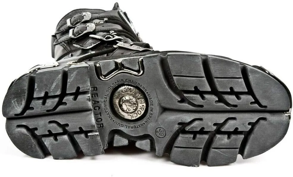 New Rock mens Combat Boots