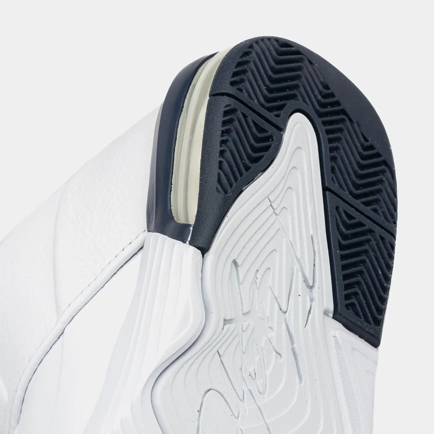 Nike Flight Origin 3 Mens Basketball Shoes (White/Midnight Navy/Neutral Grey)