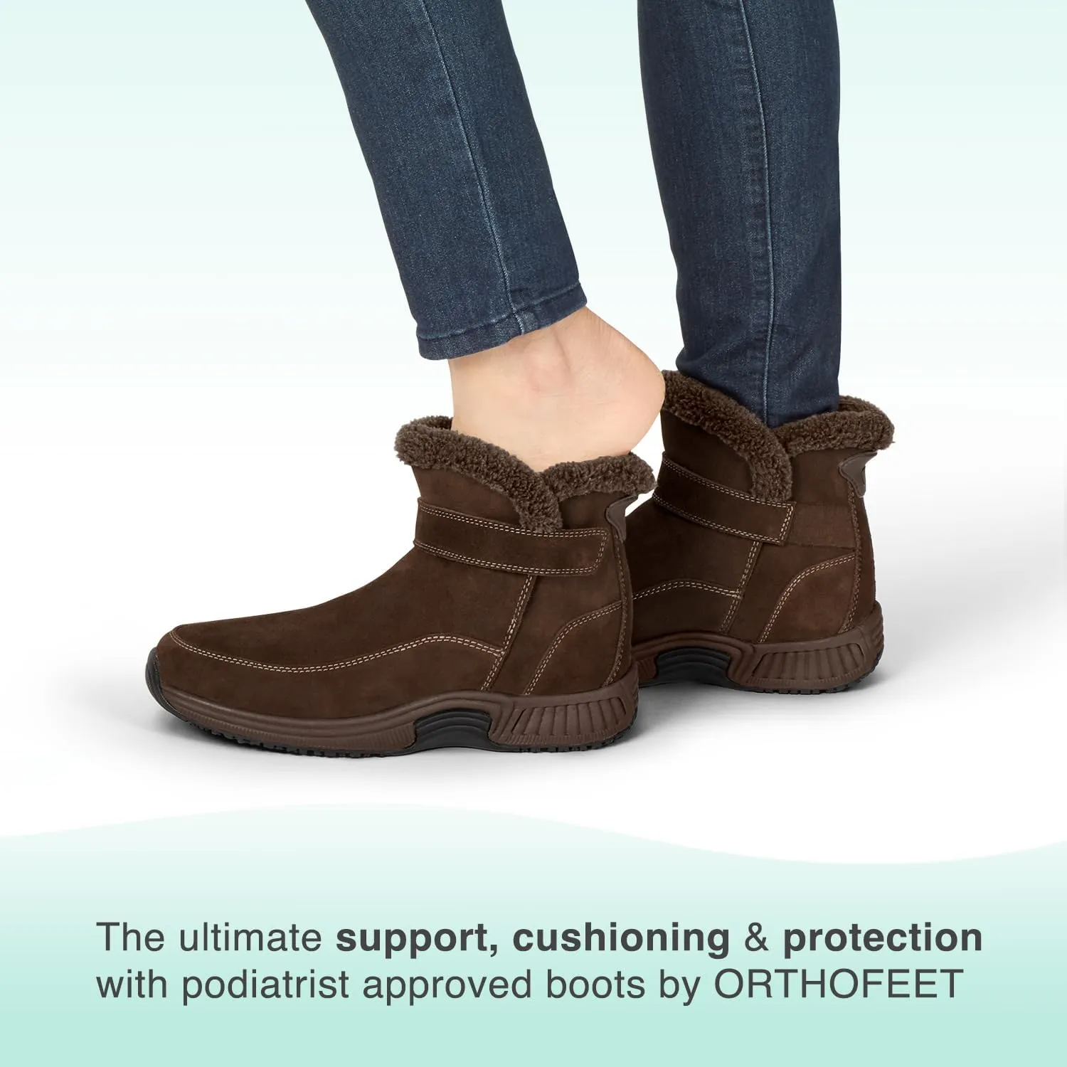 Orthofeet Women's Orthopedic Bliss Boots for Foot Pain Relief
