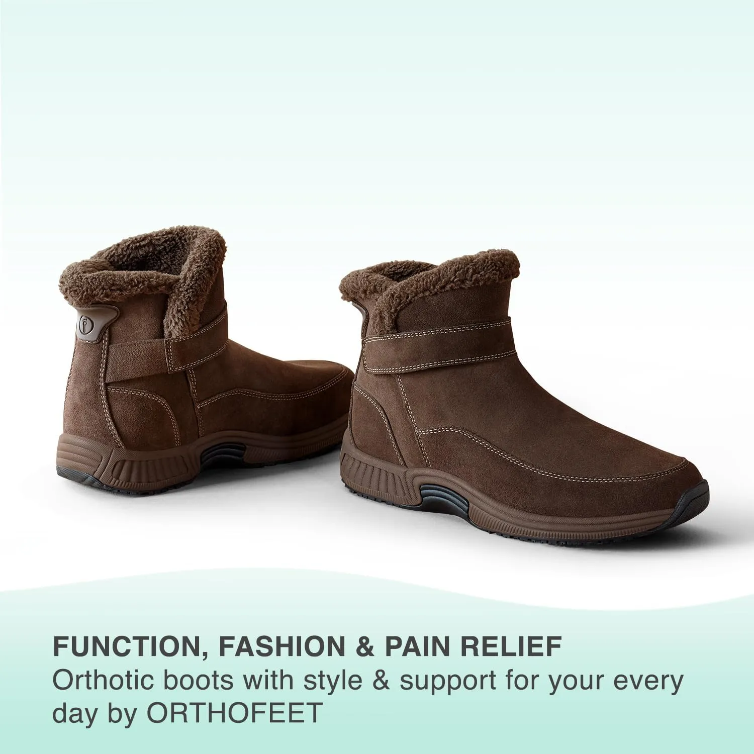 Orthofeet Women's Orthopedic Bliss Boots for Foot Pain Relief