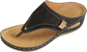 Orthopedic Sandals for Women Arch Support Wedge Flip Flops Summer 2025 Comfortable Dressy Casual Beach Slippers