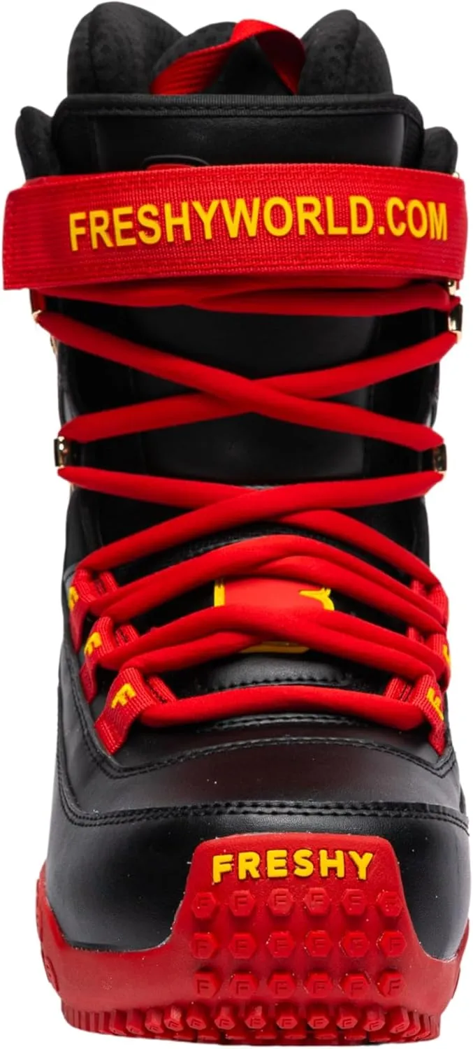Pow Stomps Snowboard Boots, Waterproof. Custom-Fit Liner - Medium Flex for Snowboarding. Lightweight Durable Shoes
