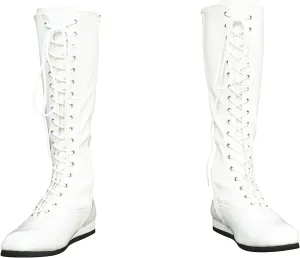 Pro Wrestling Costume Boots Super Hero Wrestler Halloween Cosplay