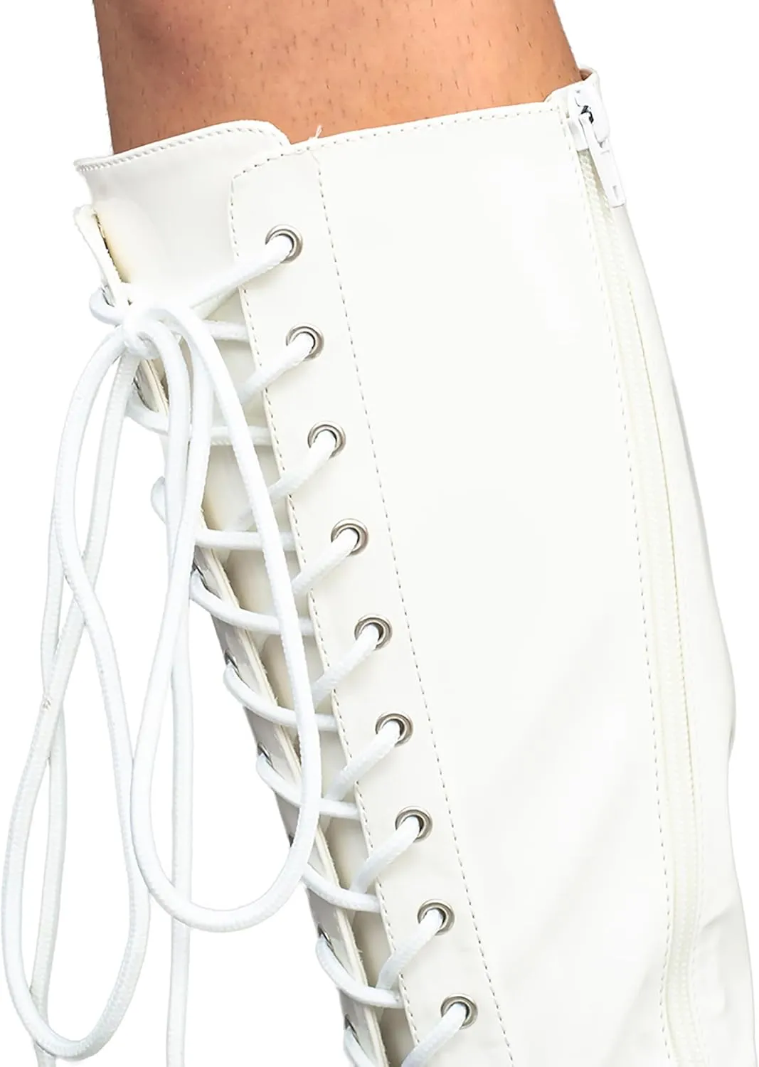Pro Wrestling Costume Boots Super Hero Wrestler Halloween Cosplay
