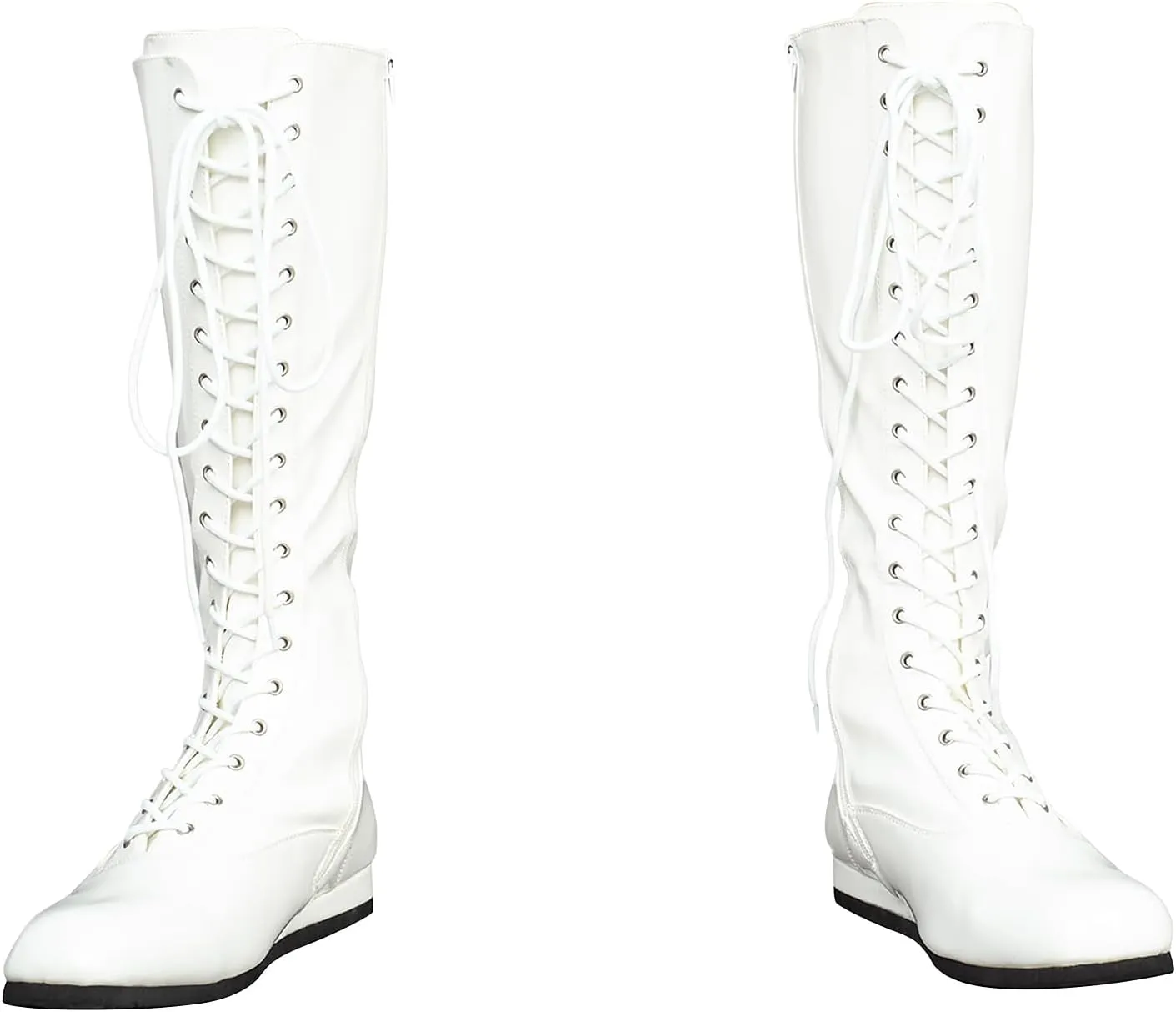 Pro Wrestling Costume Boots Super Hero Wrestler Halloween Cosplay