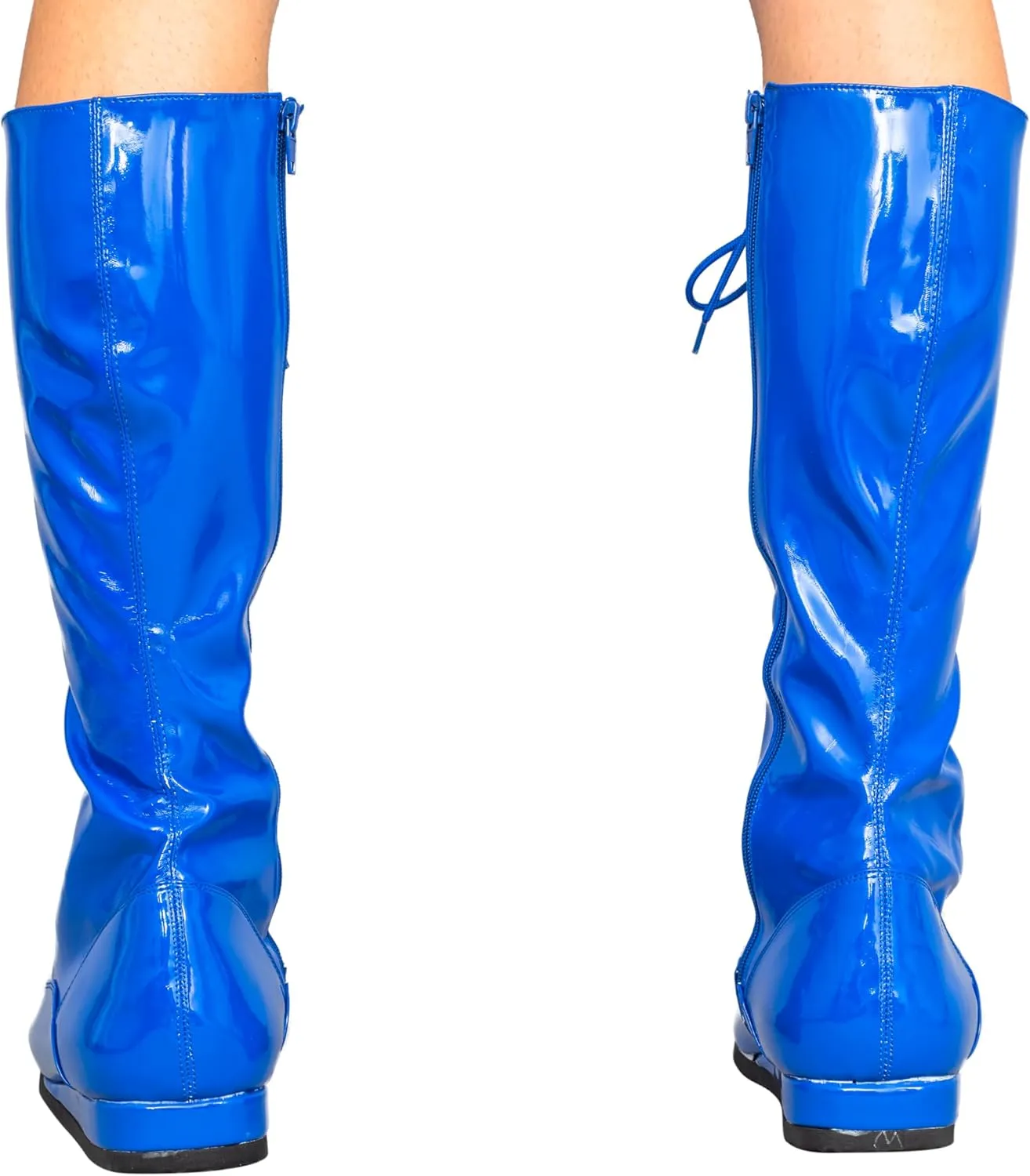 Pro Wrestling Costume Boots Super Hero Wrestler Halloween Cosplay