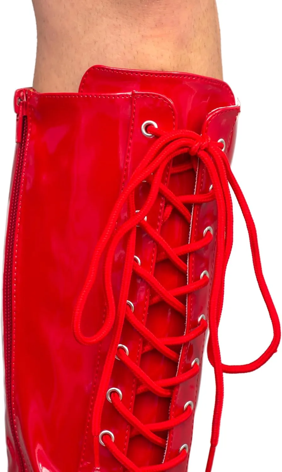 Pro Wrestling Costume Boots Super Hero Wrestler Halloween Cosplay