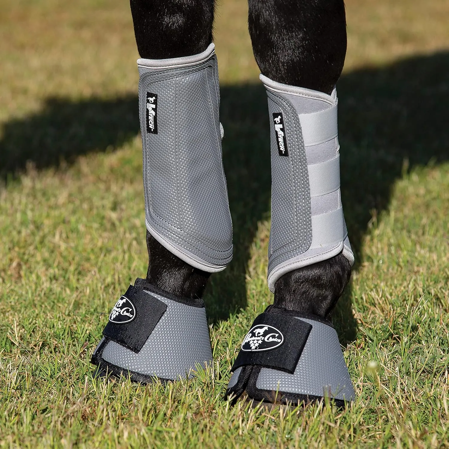 Professional's Choice Ventech Brushing Boots | All-Purpose Horse Boots | Hook & Loop Closure | Sold in Pairs