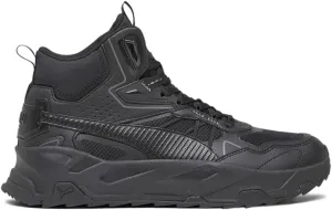 PUMA Mens Trinity Mid Hybrid Lace Up Sneakers Shoes Casual - Black - Size 9 M