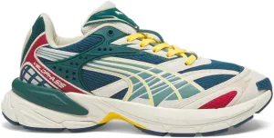 PUMA Mens Velophasis Underdogs Lace Up Sneakers Shoes Casual - Beige, Multi - Size 10 M