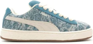 Puma Suede XL - Women's (White/Blue Horizon)