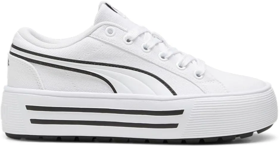 Puma Womens Kaia 2.0 Cv Platform Sneakers Shoes Casual - White - Size 9 M, 39509801