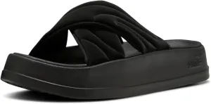 PUMA Women's Leadcat Platform Slide Sandals, Peaceful Blue-White, 8