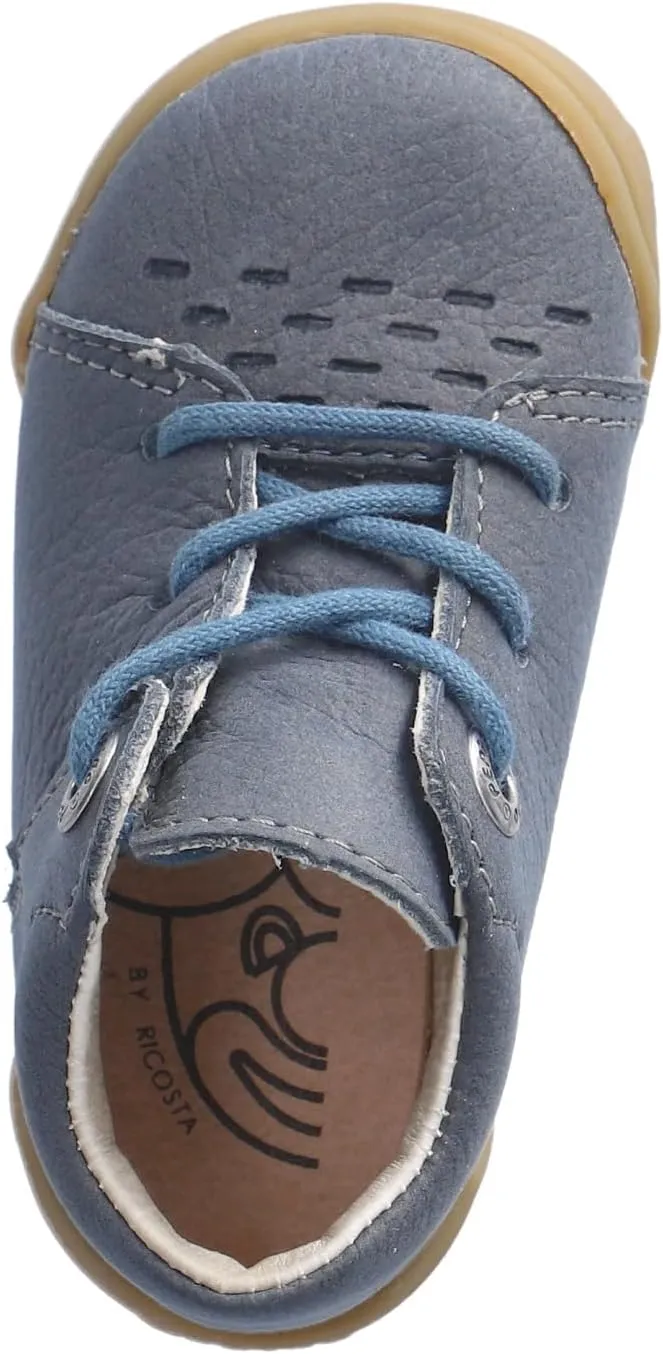 RICOSTA Teddy Boots for Boys Girls Learning Walking Shoes Width Medium Loose Barefoot Shoes