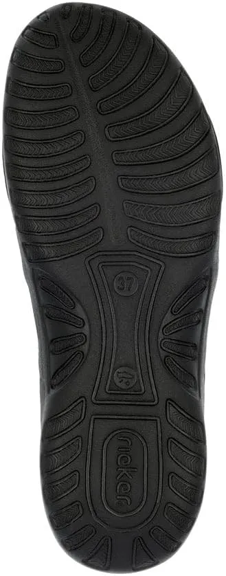 Rieker 64870 Franja Women's Strap Sandals – Comfortable Lightweight Hiking Footwear with Adjustable Hook and Loop Closures, Flexible Sole for Everyday Wear