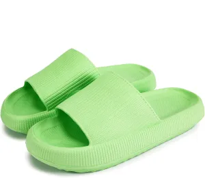 rosyclo Cloud Slippers for Women and Men, Pillow House Slippers Shower Shoes Indoor Slides Bathroom Sandals, Ultimate Comfort, Lightweight, Thick Sole, Non-Slip, Easy to Clean