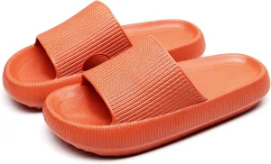 rosyclo Cloud Slippers for Women and Men, Pillow House Slippers Shower Shoes Indoor Slides Bathroom Sandals, Ultimate Comfort, Lightweight, Thick Sole, Non-Slip, Easy to Clean