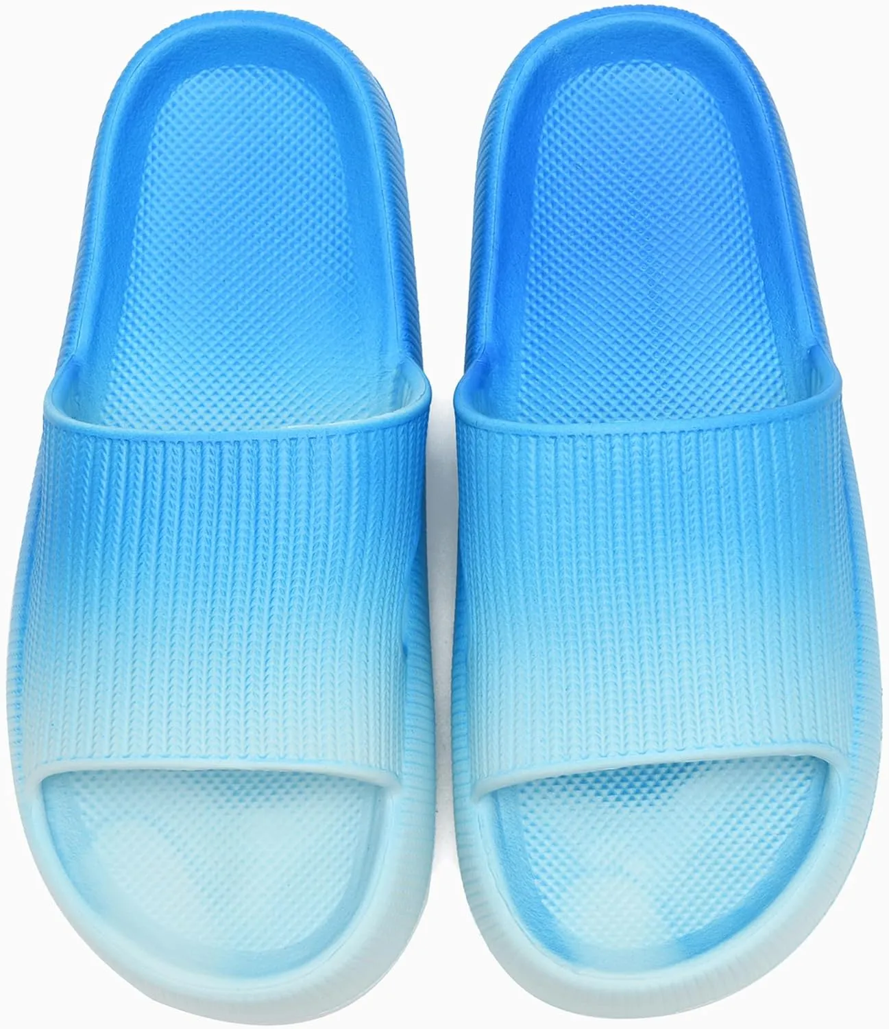rosyclo Cloud Slippers for Women and Men, Pillow House Slippers Shower Shoes Indoor Slides Bathroom Sandals, Ultimate Comfort, Lightweight, Thick Sole, Non-Slip, Easy to Clean