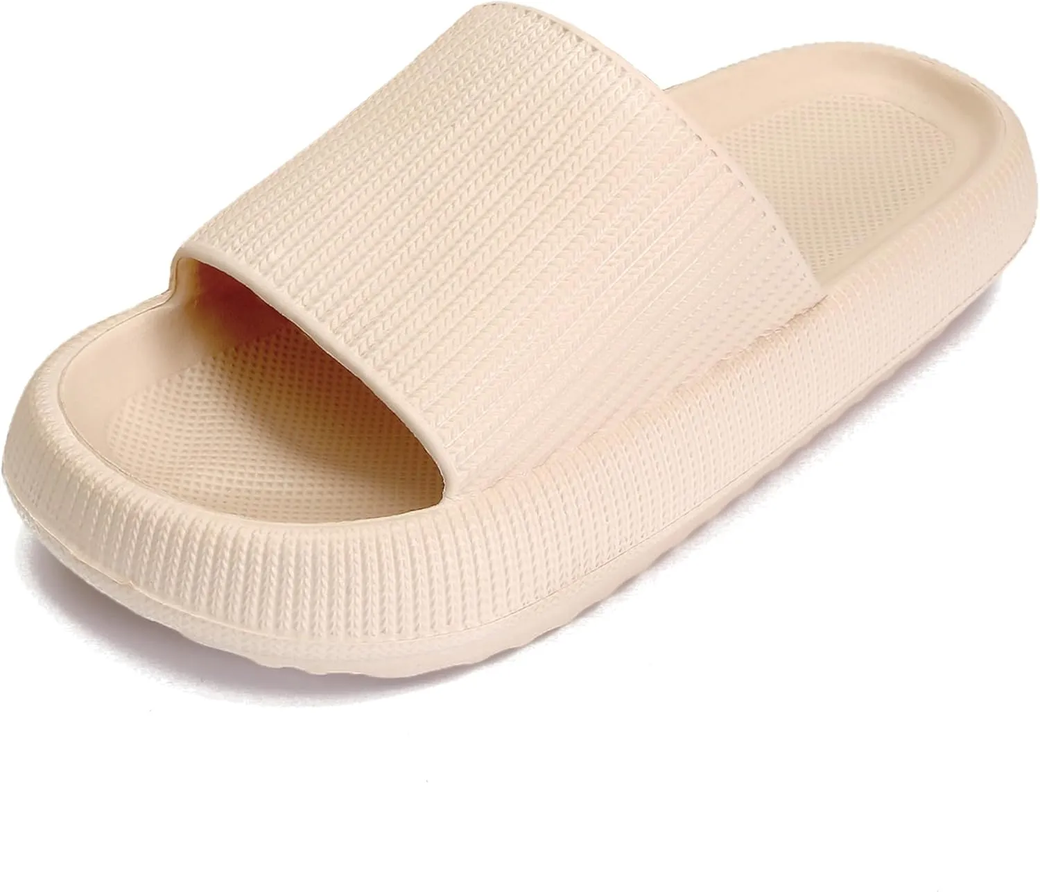 rosyclo Cloud Slippers for Women and Men, Pillow House Slippers Shower Shoes Indoor Slides Bathroom Sandals, Ultimate Comfort, Lightweight, Thick Sole, Non-Slip, Easy to Clean
