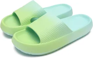 rosyclo Cloud Slippers for Women and Men, Pillow House Slippers Shower Shoes Indoor Slides Bathroom Sandals, Ultimate Comfort, Lightweight, Thick Sole, Non-Slip, Easy to Clean