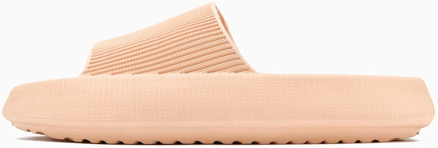 rosyclo Cloud Slippers for Women and Men, Pillow House Slippers Shower Shoes Indoor Slides Bathroom Sandals, Ultimate Comfort, Lightweight, Thick Sole, Non-Slip, Easy to Clean