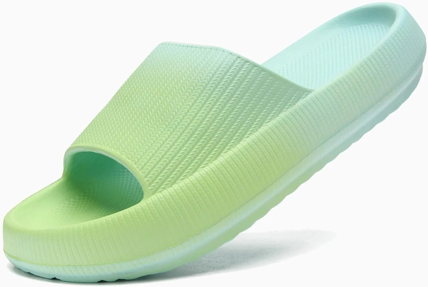 rosyclo Cloud Slippers for Women and Men, Pillow House Slippers Shower Shoes Indoor Slides Bathroom Sandals, Ultimate Comfort, Lightweight, Thick Sole, Non-Slip, Easy to Clean