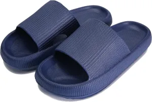 rosyclo Cloud Slippers for Women and Men, Pillow House Slippers Shower Shoes Indoor Slides Bathroom Sandals, Ultimate Comfort, Lightweight, Thick Sole, Non-Slip, Easy to Clean
