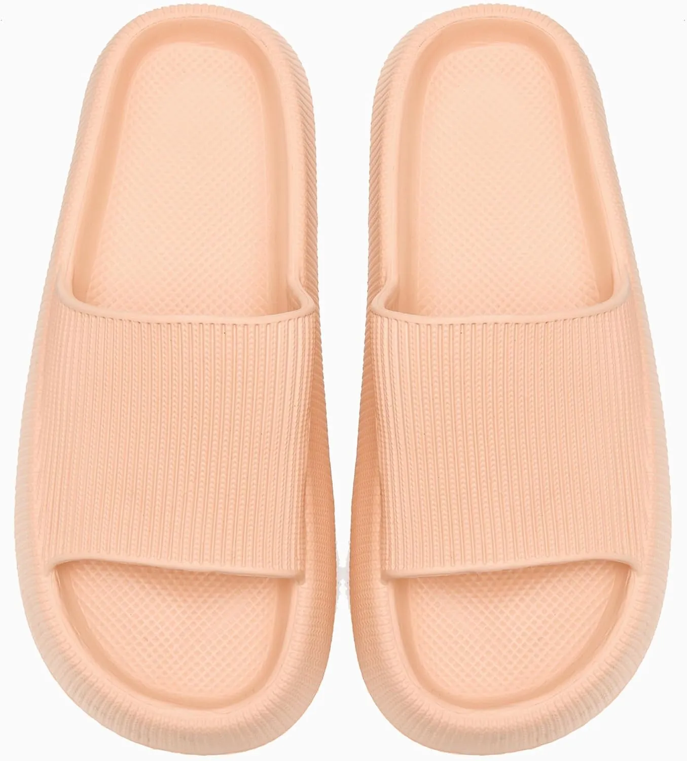 rosyclo Cloud Slippers for Women and Men, Pillow House Slippers Shower Shoes Indoor Slides Bathroom Sandals, Ultimate Comfort, Lightweight, Thick Sole, Non-Slip, Easy to Clean