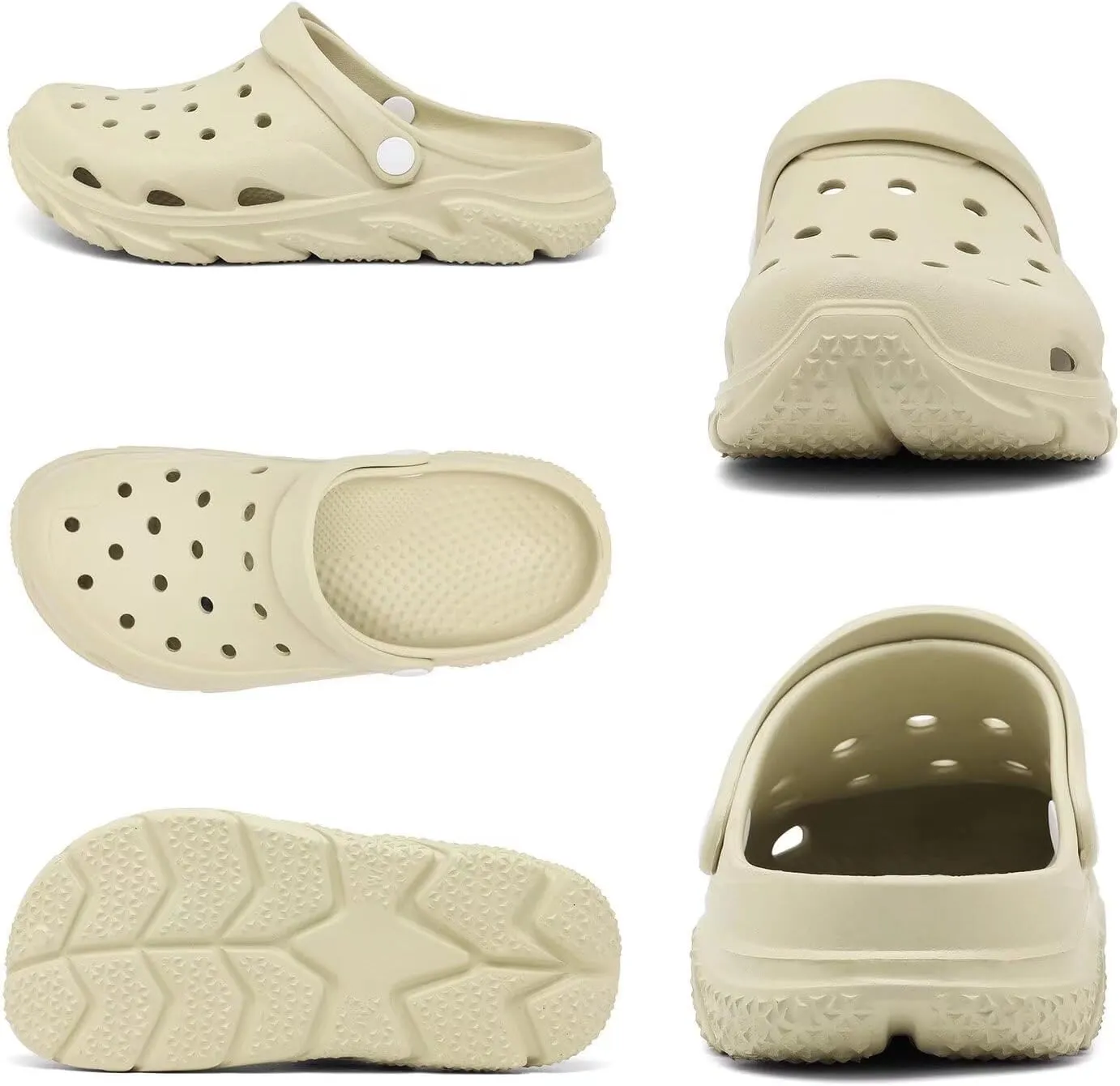 Scecocrs Women's Garden Clogs, Slip-on Comfort Sandals with Arch Support