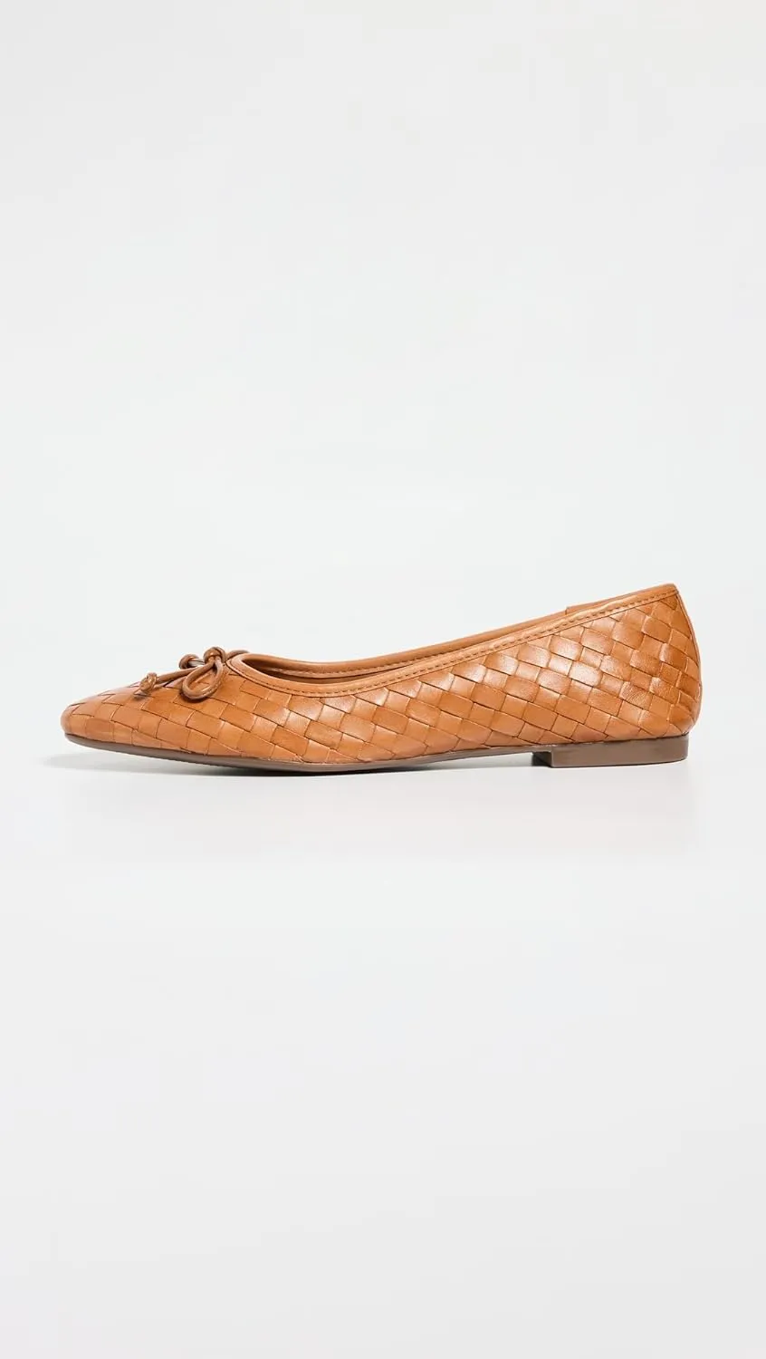 SCHUTZ Women's Arissa Woven Ballet Flats
