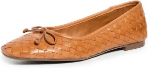 SCHUTZ Women's Arissa Woven Ballet Flats