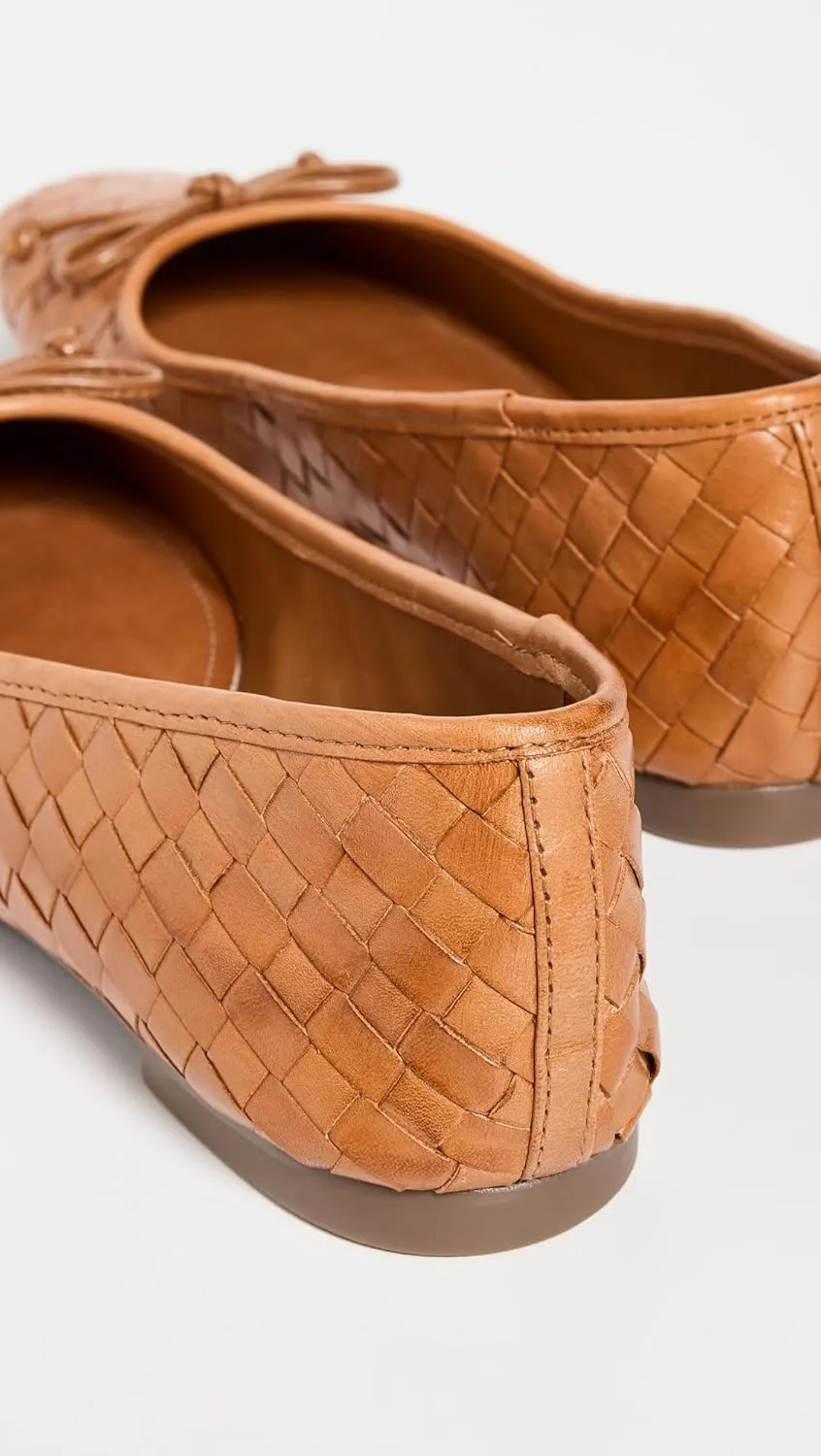SCHUTZ Women's Arissa Woven Ballet Flats