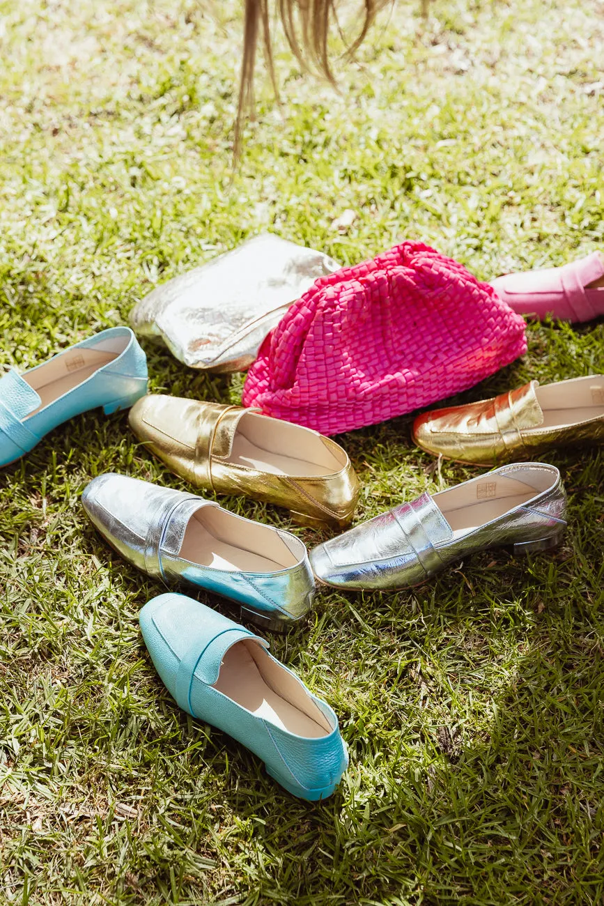 Seconds Monday Loafer - Metallic Gold