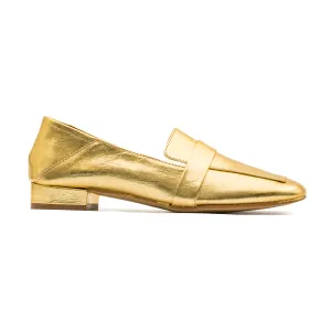 Seconds Monday Loafer - Metallic Gold