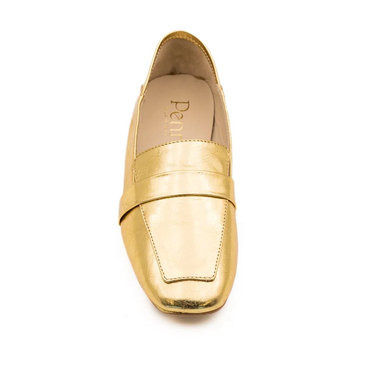 Seconds Monday Loafer - Metallic Gold