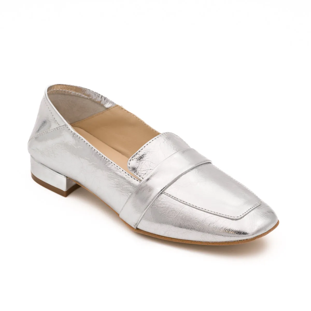 Seconds Monday Loafer - Metallic Silver