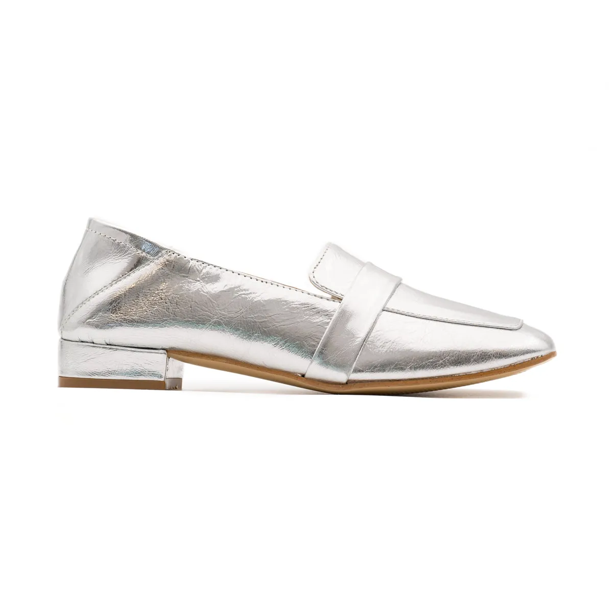 Seconds Monday Loafer - Metallic Silver