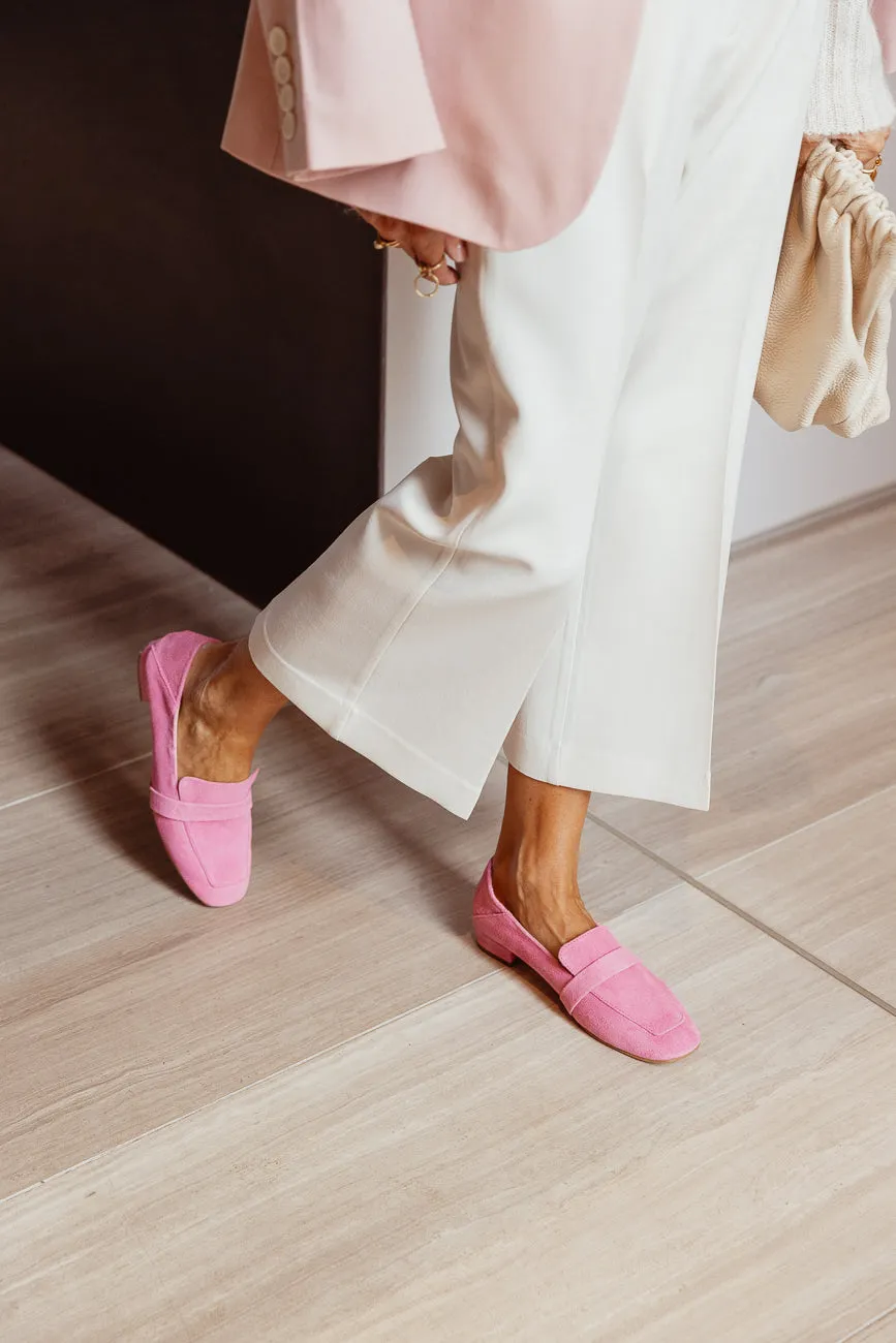 Seconds Monday Loafer - Pink Suede