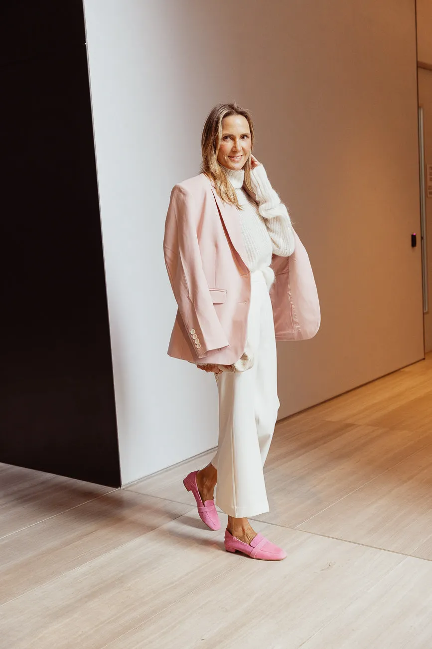 Seconds Monday Loafer - Pink Suede