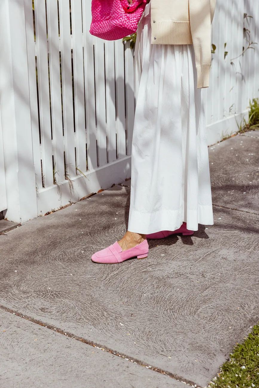 Seconds Monday Loafer - Pink Suede