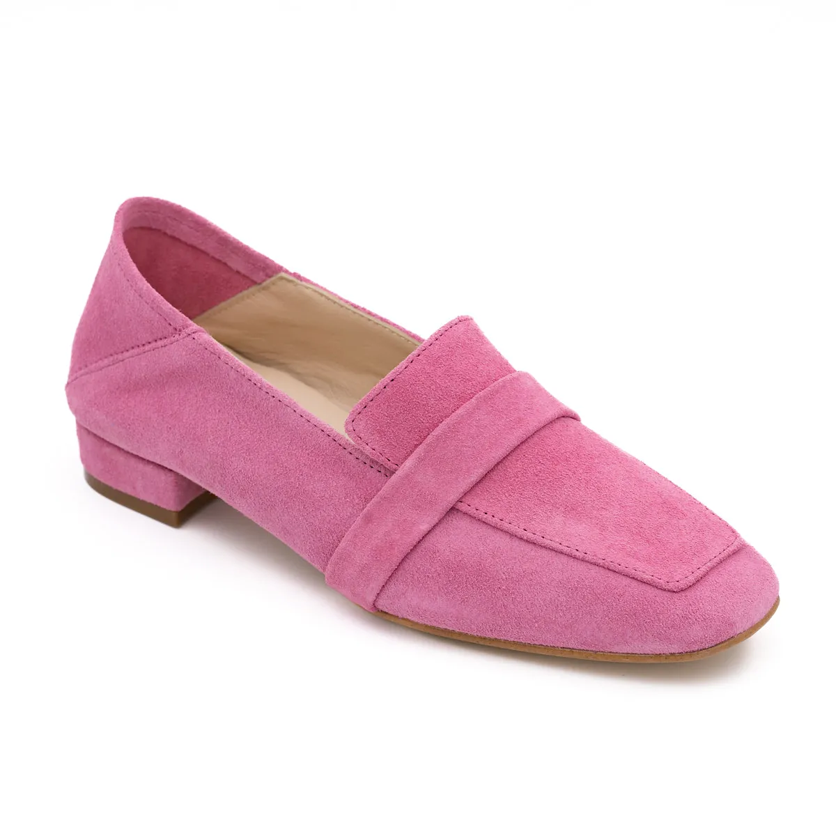Seconds Monday Loafer - Pink Suede
