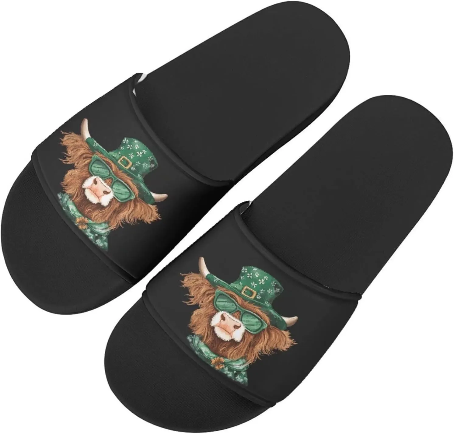 Slippers for Women, Anti Slip House Shoes for Men, Open Toe Beach Sandals Summer Shoes