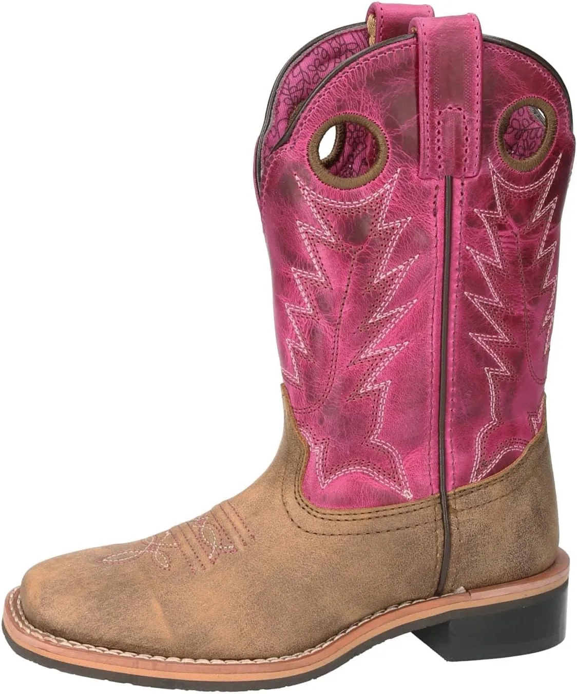 Smoky Mountain Boots Unisex-Child Autry Leather Western Boot